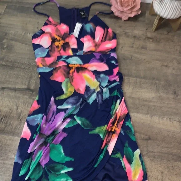 NWT WINDSOR FLORAL PRINT DRESS - Picture 4 of 7